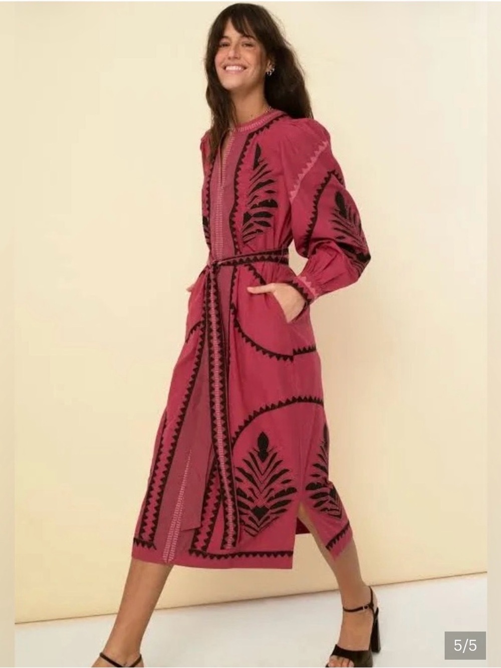 Sonmer Susan dress fucsia size small